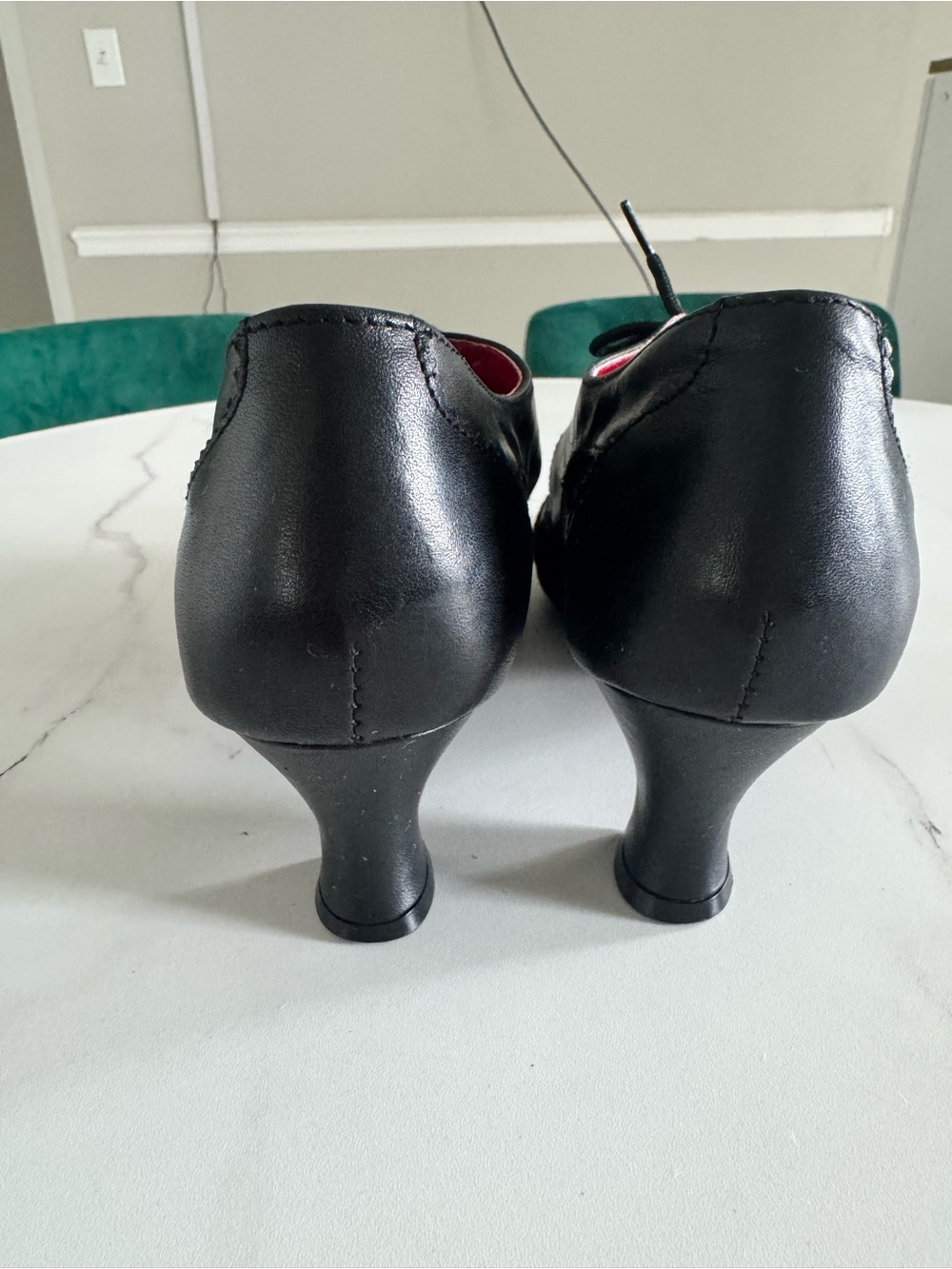 Ray Rose Black Leather Ballroom Dance Shoes – Made in England size 5 - Picture 3 of 7